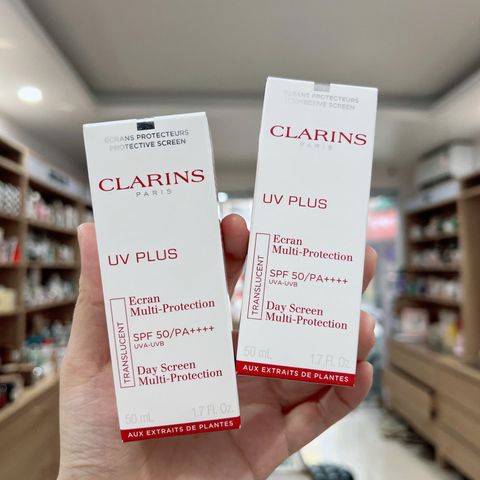 Kem Chống Nắng Clarins UV Plus Ecran Multi-Protection SPF50/PA++++ 50ml - Bảo Vệ Da Khỏi Tia UV, Cấp Ẩm, Duy Trì Sự Trẻ Trung