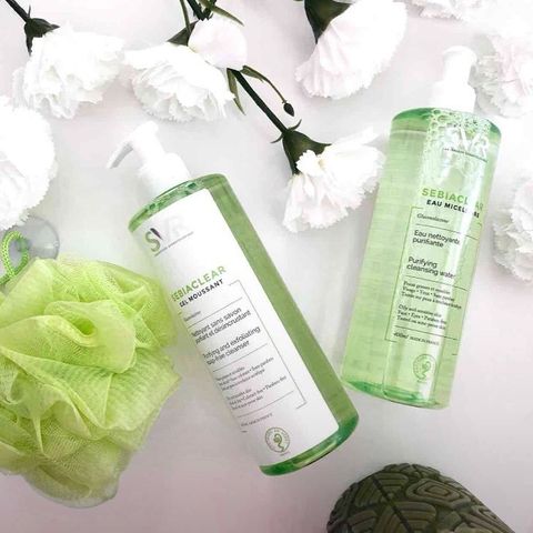 Sữa Rửa Mặt SVR Sebiaclear Gel Moussant 400ml - Cho Da Dầu, Mụn, Nhạy Cảm, Làm Sạch Dịu Nhẹ, Chống Thấm Nước Chính Hãng từ Pháp