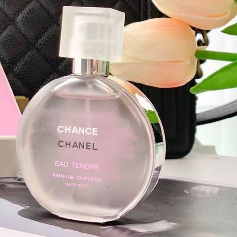 Nước Hoa Xịt Thơm Tóc Nữ Chanel Chance Eau Tendre 35ml - Hương Thơm Tự Nhiên và Dưỡng Tóc Mềm Mượt, Chính Hãng