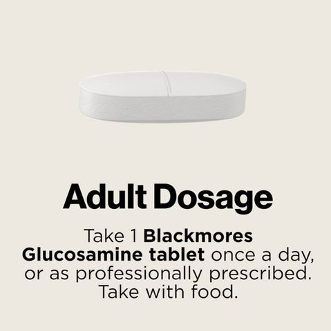 Viên Uống Bổ Xương Khớp Blackmores Glucosamine Sulfate 1500mg One-A-Day - Hỗ Trợ Sức Khỏe Xương Khớp, Hàng Úc, 90 Viên