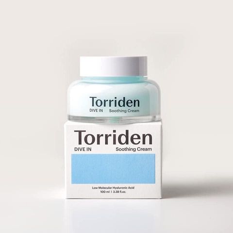 Kem Dưỡng Ẩm Torriden Low Molecular Hyaluronic Acid Soothing Cream 100ml - Gel Cream Cung Cấp Độ Ẩm, Phục Hồi Da Khỏe Mạnh