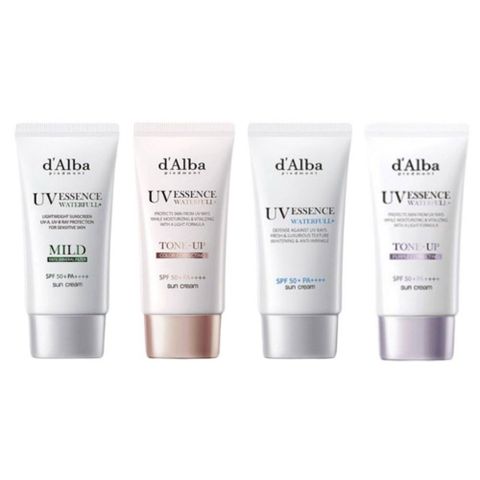 Kem Chống Nắng d'Alba Waterfull Essence SPF50+ PA++++ 50ml - Dịu Nhẹ Cho Da Nhạy Cảm, Chống UVTối Ưu, Cấp Ẩm Nhanh Chóng