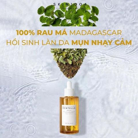 Tinh Chất Rau Má Skin1004 Madagascar Centella Ampoule 100ml - Giảm Mụn, Phục Hồi Da, Dưỡng Ẩm Cho Da Nhạy Cảm Chính Hãng