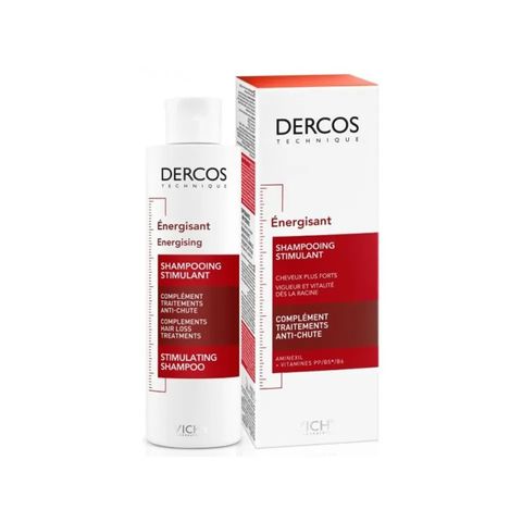Dầu Gội Vichy Dercos Energising 200mL - Giảm Rụng Tóc, Phục Hồi Tóc Hư Tổn, Dưỡng Ẩm Tốt Nhất Cho Mọi Loại Tóc
