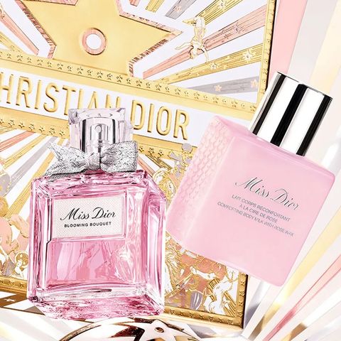 Set Nước Hoa Nữ Dior Miss Dior Blooming Bouquet Holiday 2025 Limited Edition - Bộ Quà Tặng 2 Món (EDT 50ml + Dưỡng Thể 75ml) Chính Hãng