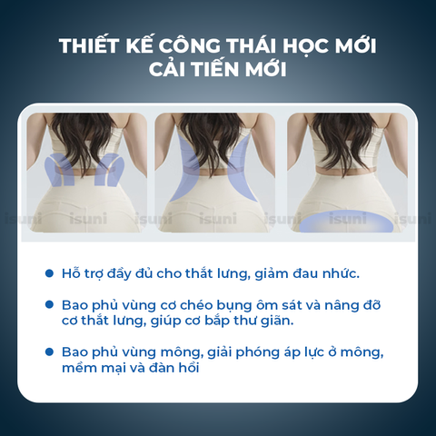 Ghế Công Thái Học ISUNI Dành Cho Người Cao Trên 1M7 - Điều Chỉnh Tư Thế Ngồi Giảm Đau Lưng, Tải Trọng 350KG