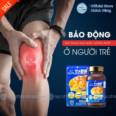 Viên Uống Sụn Cá Mập Glucosamine Nhật Bản NANO PREMIUM SHARK CARTILAGE 150 Viên - Giải Pháp Bổ Sung Xương Khớp Hiệu Quả