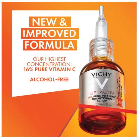 Serum Trẻ Hóa Vichy Liftactiv Vitamin C Pure 15% 20ml - Dưỡng Da Sáng Khỏe Chống Lão Hóa Chính Hãng từ Pháp
