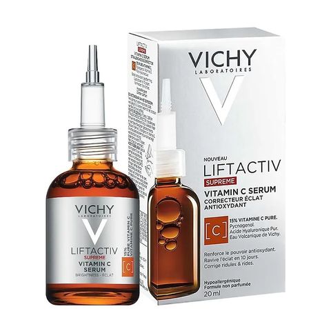 Serum Trẻ Hóa Vichy Liftactiv Vitamin C Pure 15% 20ml - Dưỡng Da Sáng Khỏe Chống Lão Hóa Chính Hãng từ Pháp