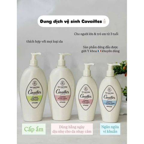 Dung Dịch Vệ Sinh Phụ Nữ Rogé Cavaillès - An Toàn, Kháng Khuẩn, Dưỡng Ẩm, Chăm Sóc Da Nhạy Cảm 100% Từ Thiên Nhiên
