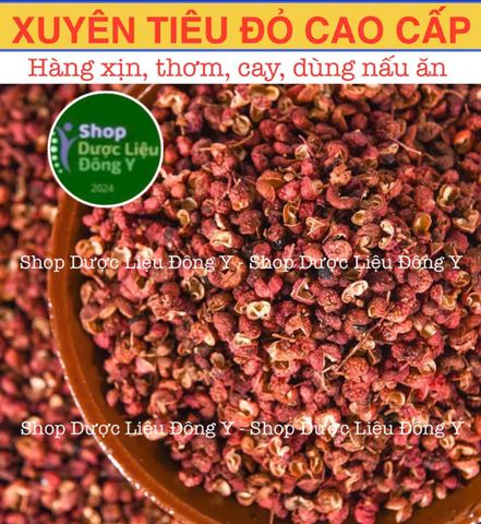 Hạt Tiêu Xuyên Đỏ Khô Cao Cấp 100g - Vị Cay Thơm Ngon, Gia Vị Tẩm Ướp Đặc Sản Việt Nam