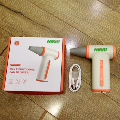 Máy Thổi Bụi Cầm Tay Mini Nikio ST-805B - Động Cơ Không Chổi Than, Pin Sạc 3000mAh, Đa Năng và Tiện Dụng