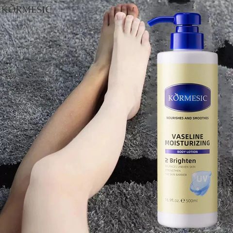 Kem Dưỡng Thể Vaseline Siêu Trắng 500ML - Sữa Dưỡng Da Trắng Sáng, Ẩm Mượt, Chống Khô Ráp - Làn Da Mịn Màng, Tự Tin Hơn