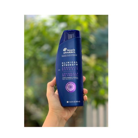 Dầu Gội Head & Shoulders Clinical Strength 400ml - Giảm Gàu, Kiểm Soát Dầu, Chiết Xuất Cam Chanh Sảng Khoái cho Tóc Khỏe Mạnh