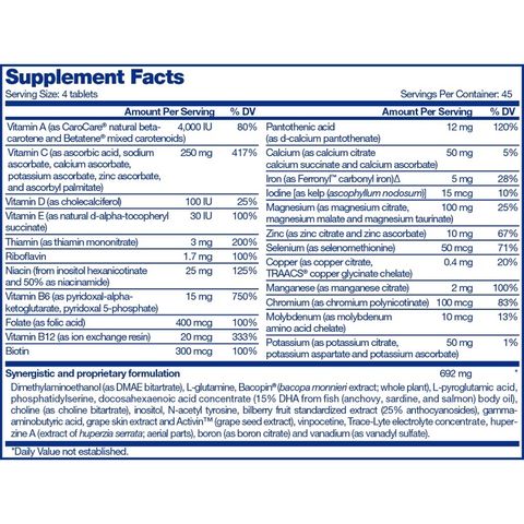 Viên Uống Bổ Não FOCUS Factor - Tăng Cường Trí Nhớ và Tập Trung - 180 Viên - Xuất Xứ Mỹ