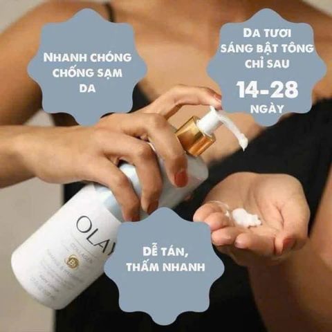 Sữa Dưỡng Thể Olay B3 Collagen 502ml - Siêu Dưỡng ẩm, Cải Thiện Da Khô, Nâng Tone Mịn Màng, Bản Mỹ Chính Hãng