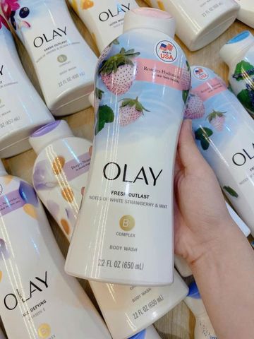 Sữa Tắm Olay Ultra Moisture 650ml - Dưỡng Ẩm Mềm Da, Sản Phẩm Mới Cho Làn Da Mịn Màng