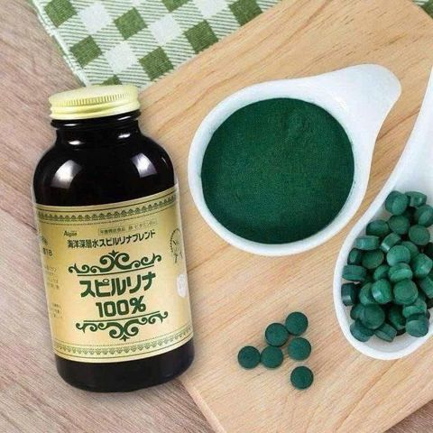 Tảo Xoắn Spirulina Nhật Bản 2200 Viên - Bổ Sung Dinh Dưỡng Tự Nhiên, Tăng Cường Sức Khỏe, Hỗ Trợ Miễn Dịch