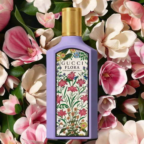 (Cao cấp) Nước Hoa Nữ Gucci Flora Gorgeous Magnolia Eau De Parfum (EDP) Chiết Chính hãng