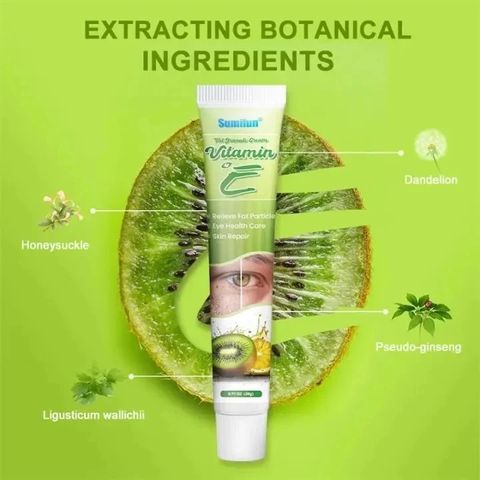 Mụn Thịt Quanh Mắt - Kem Mắt Vitamin E Nguyên Chất Giảm Thâm, Xóa Nhăn, Căng Bóng