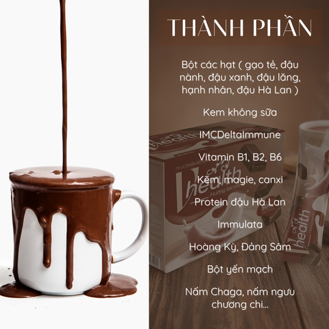 Vhealth Socola | Sữa Dinh Dưỡng Hỗ Trợ Bổ Sung Dưỡng Chất, Tiện Lợi
