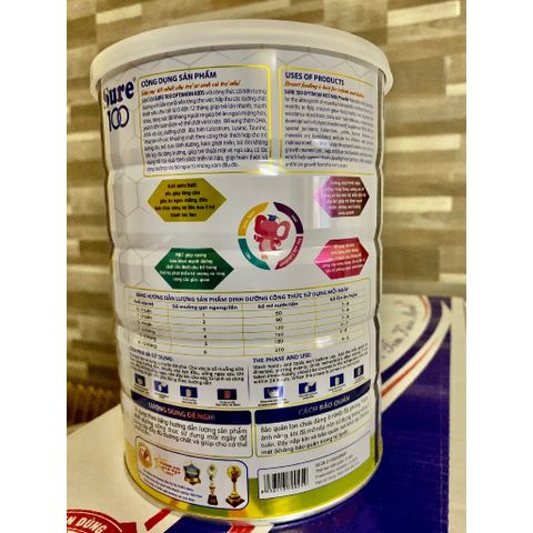 (Chính hãng) Sữa Sure 100 Optimom Kids Sữa dành cho Trẻ từ 0 - 12 tháng - H/900g