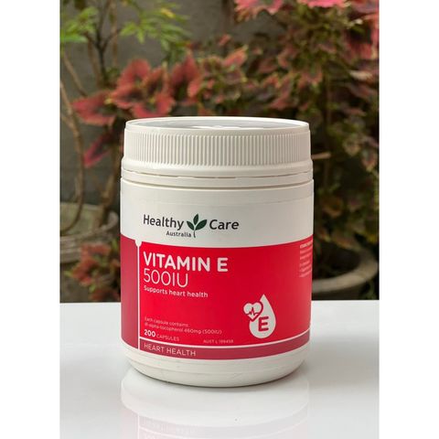 Vitamin E đỏ Úc Healthy Care vitamin E 200 viên 629015