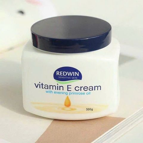 Hũ Kem Dưỡng Da Redwin Vitamin E 300ml - Kem Dưỡng Ẩm Da Mặt và Cơ Thể Chất Lượng  Phục Hồi Độ Ẩm, Chăm Sóc Da Mềm Mại