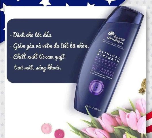 Dầu Gội Gàu Head & Shoulders Mỹ - Giải Pháp Hiệu Quả Chống Gàu, Thoáng Mát, Dưỡng Tóc Khỏe Mạnh