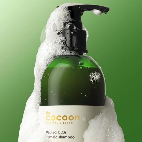 [B E B U]  Dầu Gội Bưởi Cocoon Pomelo Shampoo 500ml - Không Sulfate Và Giảm Gãy Rụng Tóc