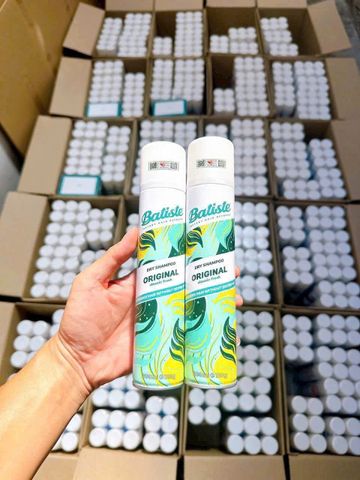 Dầu Gội Khô Batiste Hương 120g - Sạch Dầu Nhanh, Thơm Lâu, Giải Pháp Tươi Mát Cho Tóc Mọi Lúc