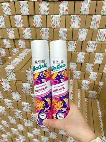 Dầu Gội Khô Batiste Hương 120g - Sạch Dầu Nhanh, Thơm Lâu, Giải Pháp Tươi Mát Cho Tóc Mọi Lúc