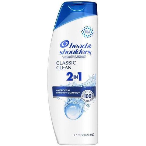 Dầu Gội Xả 2in1 Head & Shoulders Classic Clean 370ml - Sạch Gàu, Mát Da Đầu, Chăm Sóc Tóc Toàn Diện
