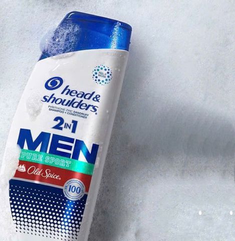 Dầu Gội Xả 2in1 Head & Shoulders Classic Clean 370ml - Sạch Gàu, Mát Da Đầu, Chăm Sóc Tóc Toàn Diện