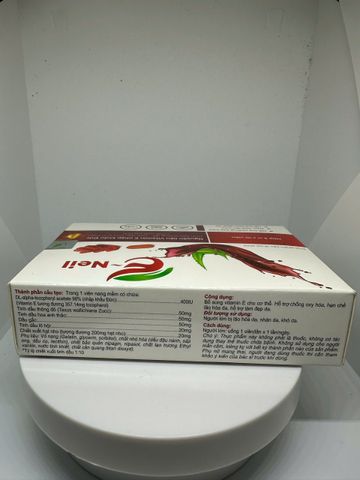 Vitamin E Đỏ Neil hỗ trợ chống lão hoá, làm đẹp da( hộp 30 viên)