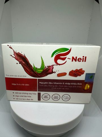 Vitamin E Đỏ Neil hỗ trợ chống lão hoá, làm đẹp da( hộp 30 viên)