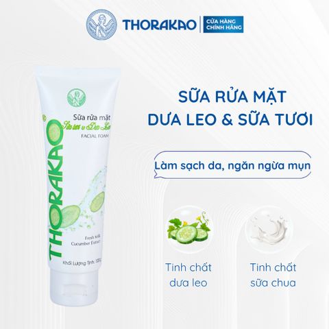 Sữa Rửa Mặt Thorakao Dưa Leo Sữa Tươi 100G