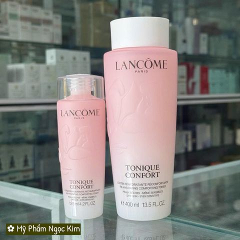 Nước Hoa Hồng Lancôme Tonique Confort 400ml – Dưỡng ẩm và làm mềm da cho làn da mịn màng, tươi trẻ