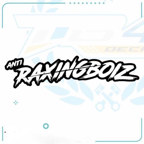 tem chữ sticker racing boiz mới phối đủ màu