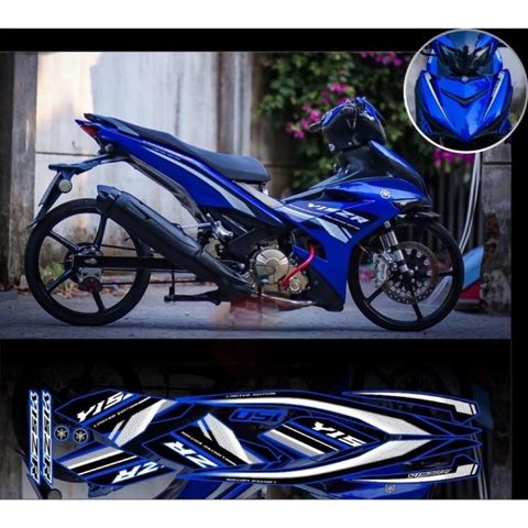 Tem rời exciter 150 chỉ mới phố đủ màu xe