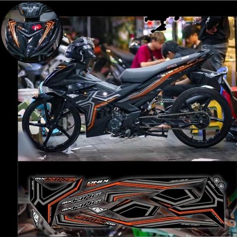 Tem rời Ex 150 full đen y15zr phối đủ màu
