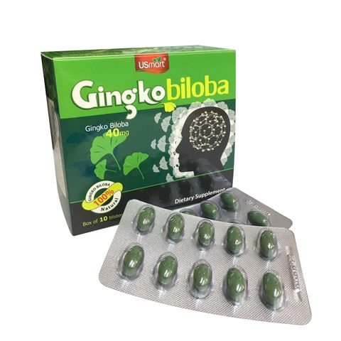 Bổ não Gingko Biloba 40mg USmart 100 viên