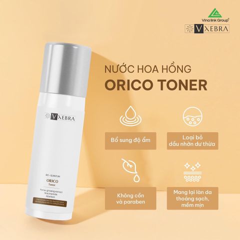 [Chính hãng] Nước hoa hồng ORICO TONER VXEBRA 150ml - Cấp ẩm dưỡng da sáng mịn, Dưỡng Ẩm Da Chăm Sóc Da