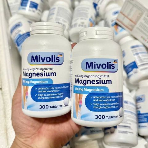 Mivolis Magnesium 188mg Đức 300 viên
