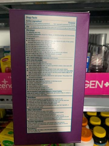 Kem Mọc Tóc Cho Nử Women's Rogaine 5% Minoxidil Unscented Foam(Dạng Bọt)Hộp 2 Chai Của Mỹ