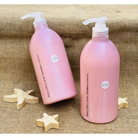 Dầu Gội Dưỡng & Phục Hồi Tóc Salon Link 1000ml (Màu Hồng) – Mềm Mượt, Giảm Khô Xơ