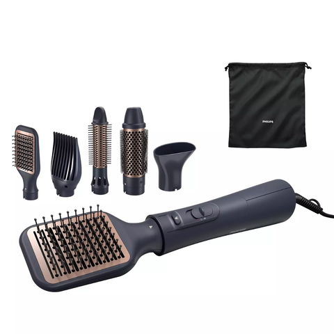 Bộ lược sấy và tạo kiểu tóc 5 in 1 Philips Serie 5000 BHA530/00