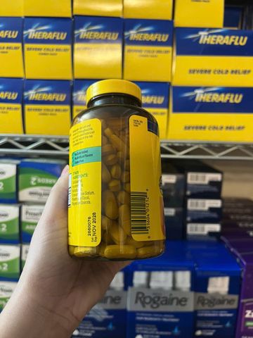 Viên uống canxi Nature Made Calcium 600mg D3 220 viên