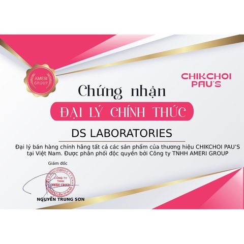 Combo xịt ngon, nước hoa CHIKCHOI PAU'S, vị trái cây cho cuộc yêu thăng hoa 20ml