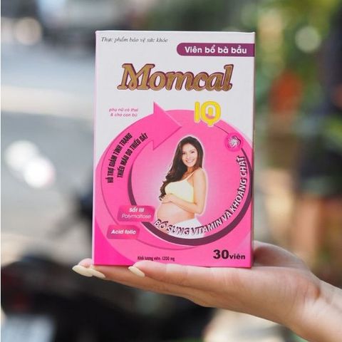 [COMBO 3 HỘP] Viên Uống Momcal IQ– Bổ Bầu, Bổ Sung Sắt, Vitamin & Khoáng Chất Cho Mẹ Bầu Và Sau Sinh